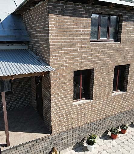 Фасадная плитка, коллекция BRICK, цвет Песчанный